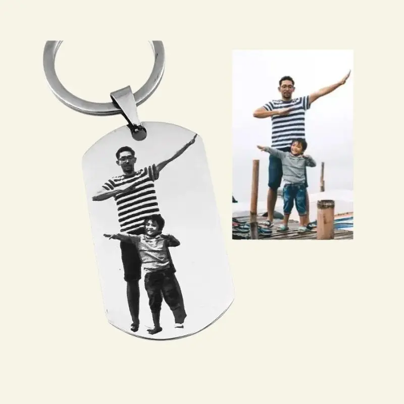 Sleutelhangers cadeau Titanium