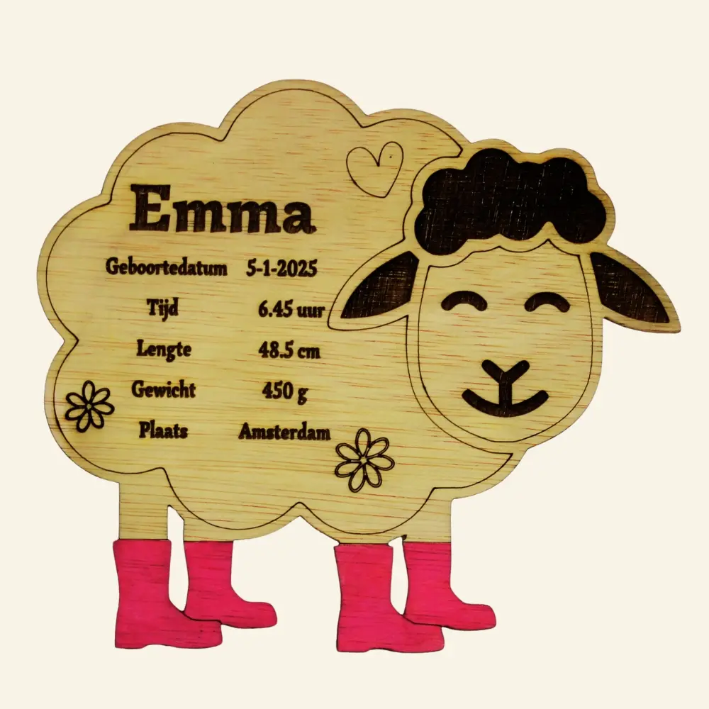 Geboortecadeau Kind met naam