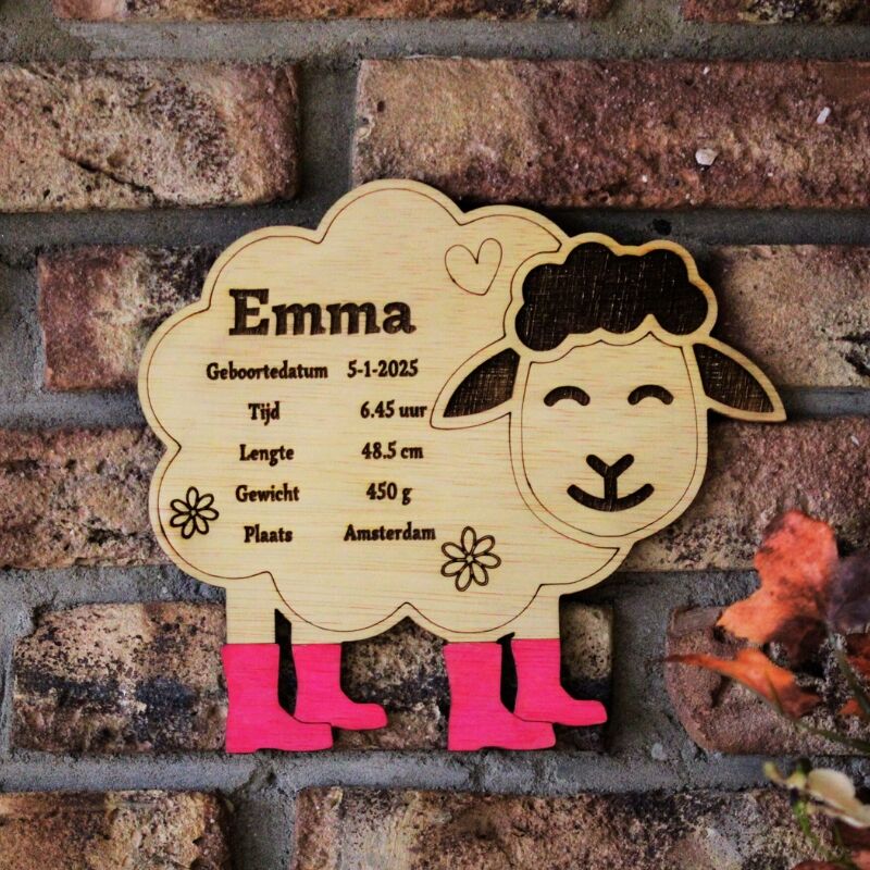 Geboortecadeau Kind met naam